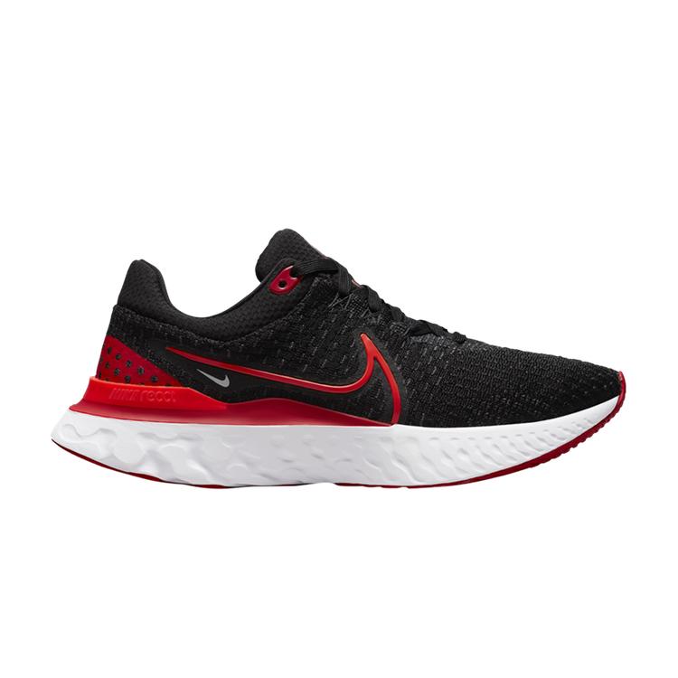 Wmns React Infinity Run Flyknit 3 'Black University Red'